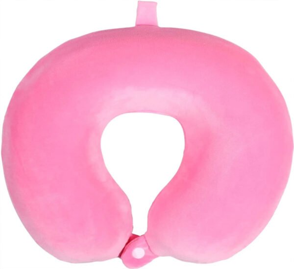pink neck pillow